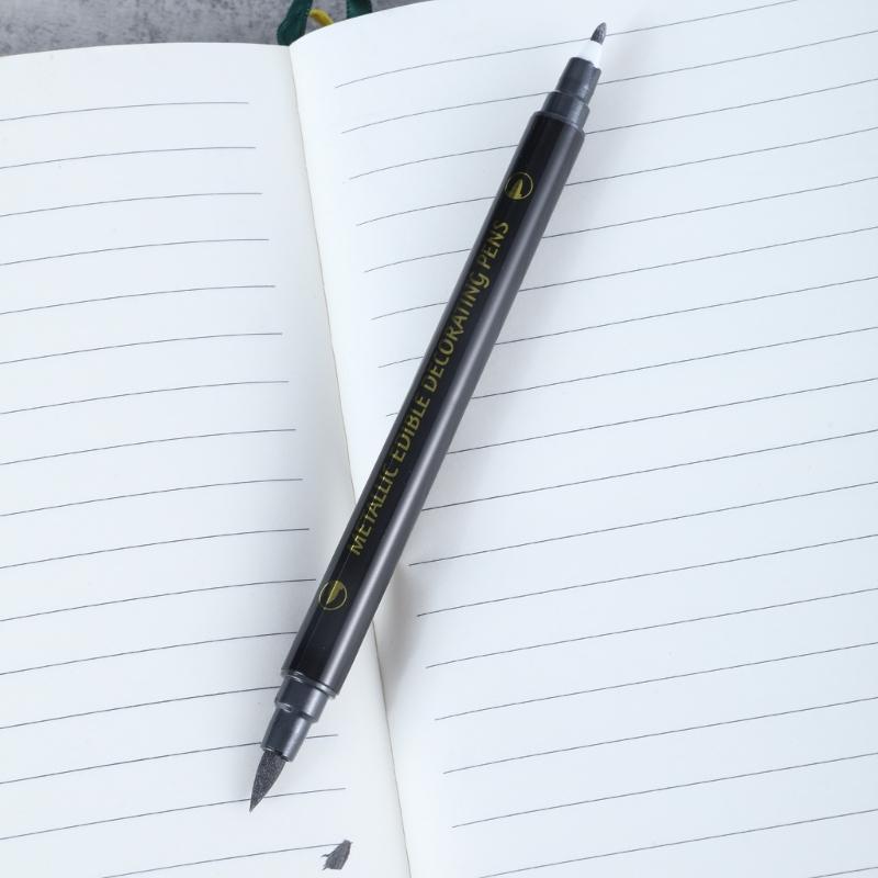 Food Coloring Pens Color Double Sided Edible Food Coloring Marker with Fine and Thick Tip Food Grade Marker for DIY