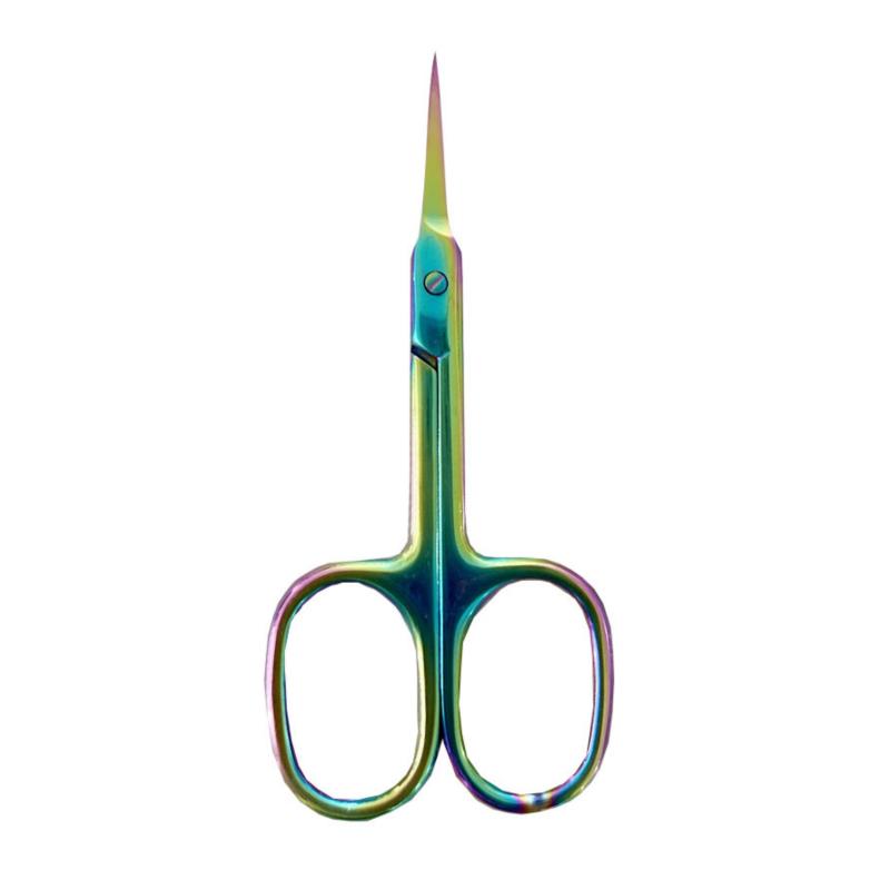 1/2pcs Professional Manicure Scissors Stainless Steel Cuticle Scissors Dead Skin Remover For Nails Art Clippers Russian Eyebrow