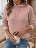 2025 Autumn/Winter Loose Faux Mink Velvet Hooded Sweater for Women - Versatile Lazy Style