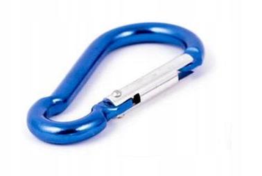 Carabiner-Keychain Al.80mm Large