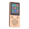 RUIRUIYU Mini Shiny USB Clip LCD Screen MP4 Media Player Support 32G TF Card Ultra Thin Lossless Sound MP4