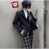 Persona 5 Kasumi Yoshizawa Costume de Cosplay Uniforme JK Insigne d'École Costume Tenue pour Filles Adultes Fête d'Halloween Jeu de Rôle