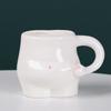 Pinch Belly Mugs Coffee Cups Ceramic Cute Coffee Cup Milk Tea Water Cups Creative Mug Gift Porcelain Drinking Coffee Wacky Mugs