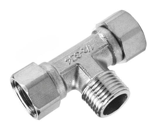 1/2" 3/4" 1" BSPT Female Male Elbow 90 Degree Tee 3 Ways Union Socket Rotated Connector Coupler 304 Stainless Steel