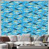 Aesthetic Tapestry Wall Hangingocean Wave Pattern Decorbeach Theme Room Dividerboho Wall Artcoastal Vibesnature Inspiredserene B