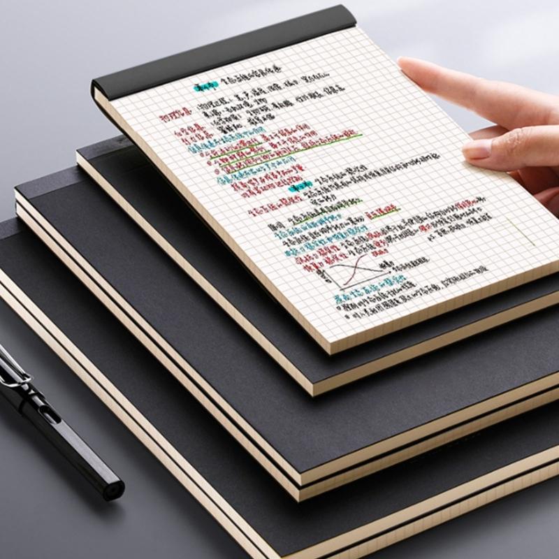 Notebook Perforated Pages Easy Tear Thick Paper Pad Compact Portable Design For Students Professionals