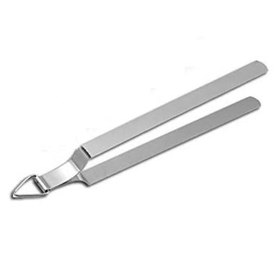 Pinzas RSINC de Acero Inoxidable para Uso en Cocina, Pinzas para Roti, Pinzas de Acero Inoxidable, Parrilla para Chapati Phulka, Pinzas para Chapati, Pinzas para Barbacoa 25 cm1 ud