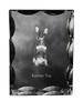Russian Toy, Russkiy Toy, Terrier – Crystal with a Picture of a Dog, Glass Statuette with a Picture | Art-Dog