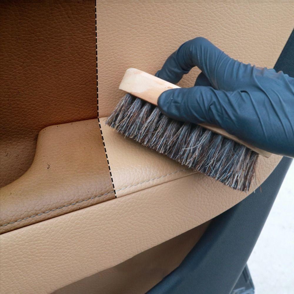 Deep Cleaning Car Detailing Polishing Brush No Shedding of Hair Car Cleaning Tool  Window Gap