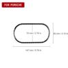 For Porsche Macan 2014- Carbon Fiber Headlight Switch Panel Cover Trim