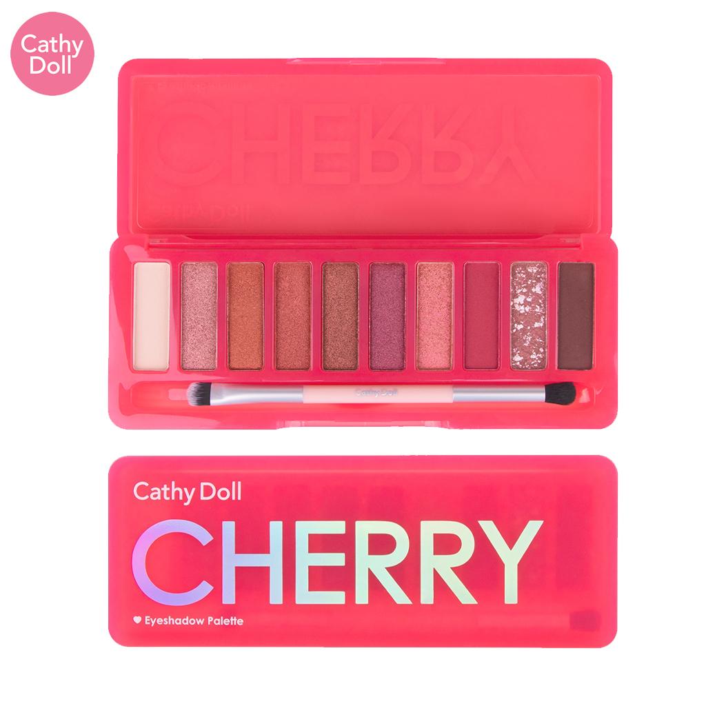 

Палитра теней для век Cathy Doll Cherry 1 г x 10 цветов - Тайская косметика