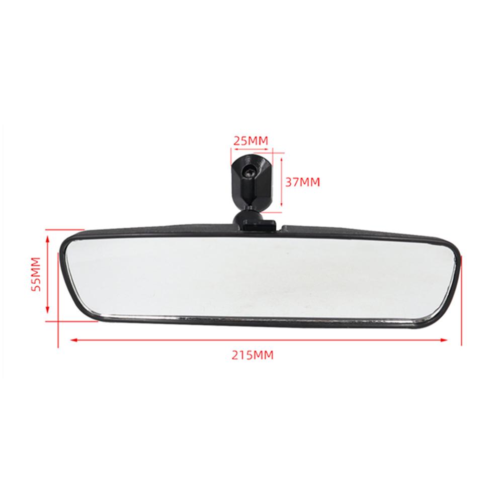 New 8 Inch Car Interior Rear View Mirror Wide Angle Convex For SUVs Trucks Boats