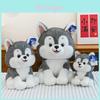 Plüschtier Husky mit PP-Baumwollfüllung für Kinder und als Geschenk