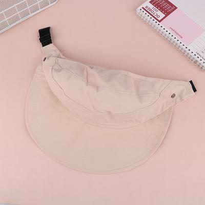 Foldable Wide Brim Ponytail Sun Hat Adjustable Cap Summer Visor Fisherman Cap