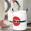 Burstner Logo Foldable Laundry Baskets Dirty Clothes Toys Storage Basket Home Organizer Bag