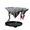 Creative Retro Fortune Tree Bonsai Phalaenopsis Wenzhu Indoor Floating Island Suspended Iron Micro Landscape Flower Pot