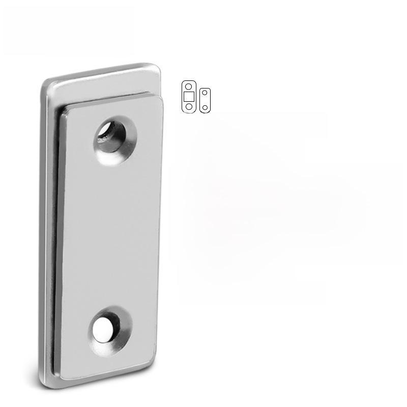 Ultra-Thin Magnetic Suction for Cabinets & Drawers - Punch-Free Stainless Steel Hardware
