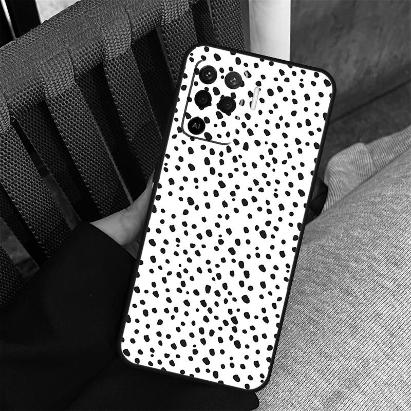 Polka Dot Case For Oppo A80 A60 A40 A94 A54 A98 A78 A18 A38 A58 A16 A76 A96 A17 A77 A74 A57S A15 Cover