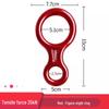 Aluminum Alloy Figure 8 Descender Belay Device - Lightweight & Durable for Fast Outdoor Descent