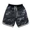 5XL Summer Shorts Men Fitness Shorts Camouflage Design Waist Drawstring Polyester Quick Dry Sports Short Trousers for Outdoor