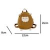 Cartoon Composite Fabric Kids Backpack Lightweight Breathable Schoolbag Large Capacity Crossbody Bag School Education