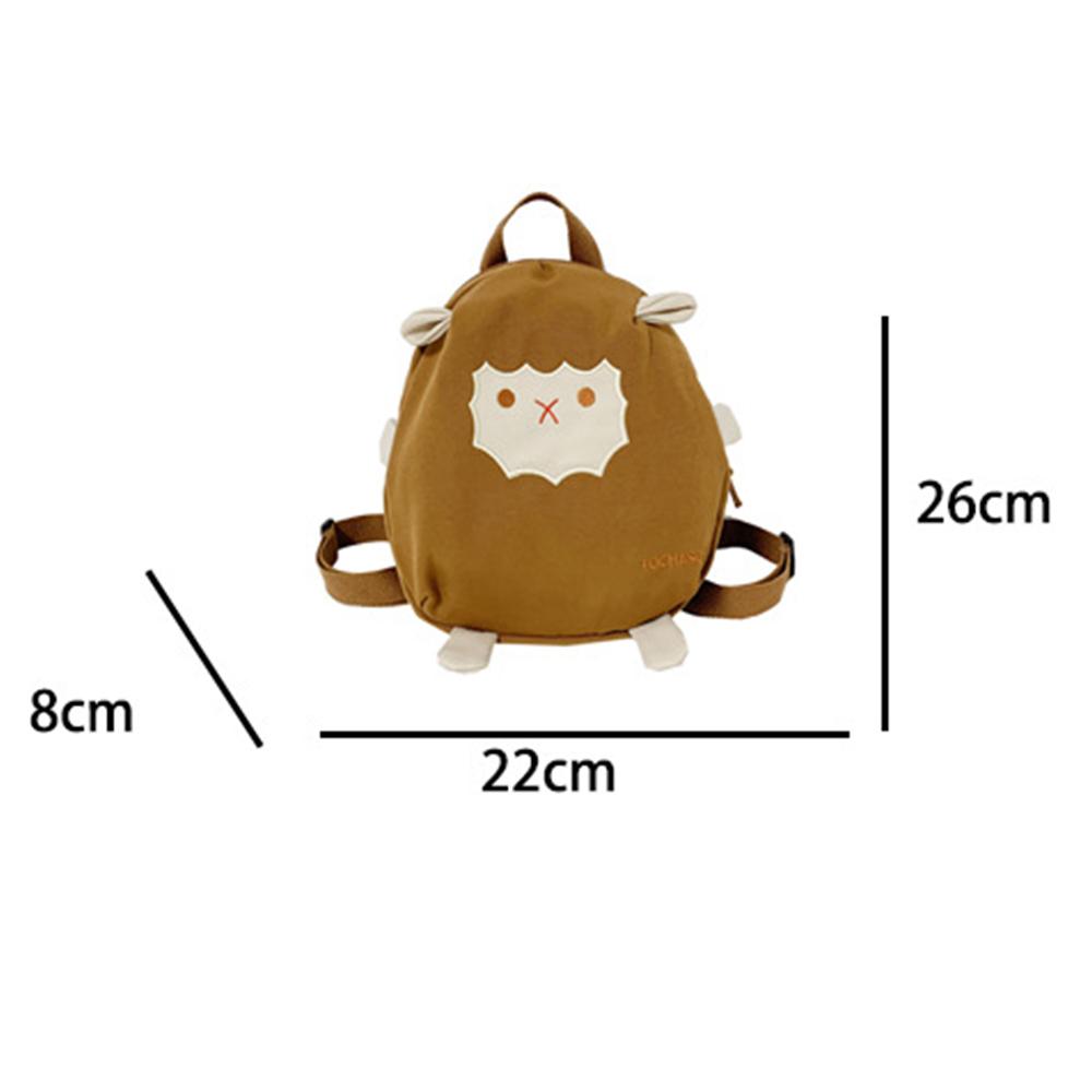 Cartoon Composite Fabric Kids Backpack Lightweight Breathable Schoolbag Large Capacity Crossbody Bag School Education