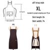 Custom Logo Waterproof Waist Apron for Milk Tea, Hot Pot, and Coffee Shop Staff