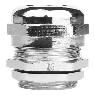 Glandă de etanșare pentru cablu M25 10,5-18mm IP68 Alamă placată cu nichel Metalică
