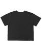 MATCHGLOBE Lucky Flower Crop Top (Black)