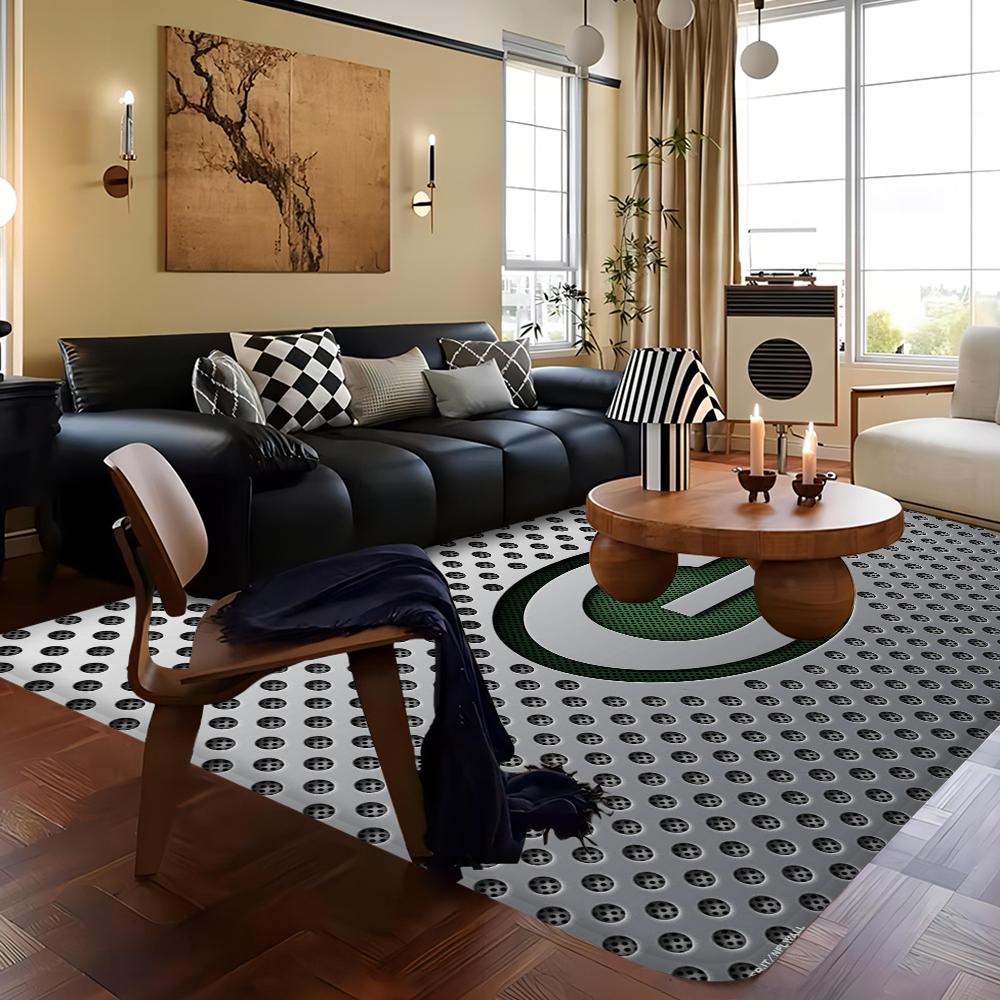 Green BayS PackerS Room Mats Anti-slip Absorb Water Long Strip Cushion Bedroon Mat Household Carpets