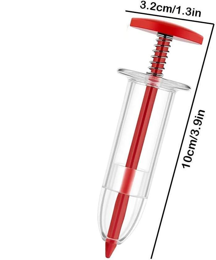 Manual Syringe-Style Horticulture Seedling Dibber for Plants