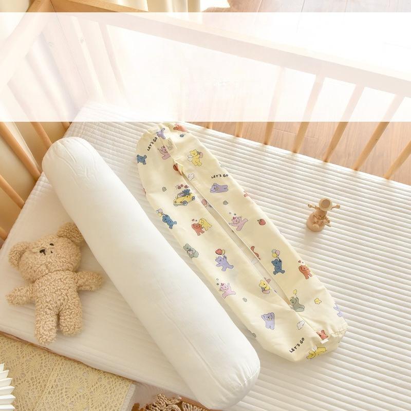 60cm Roztomilý Kreslený Novorozenecký Mantinel Měkká Bavlna Kojenecký Dětský Komfortní Polštář Antikolizní Měkký Sloup Polštář Pro Ochranu Batolete