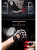 Men's & Women's Anti-Slip Fingerless Fitness Gloves - Wrist Support, Lightweight Summer Design for Cycling and Training
