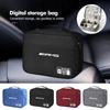Car Data Cable Storage Case USB Hard Drive Protection Bag For Mercedes Benz AMG A B C E S G Class W201 W210 W108 W205 W203 W204