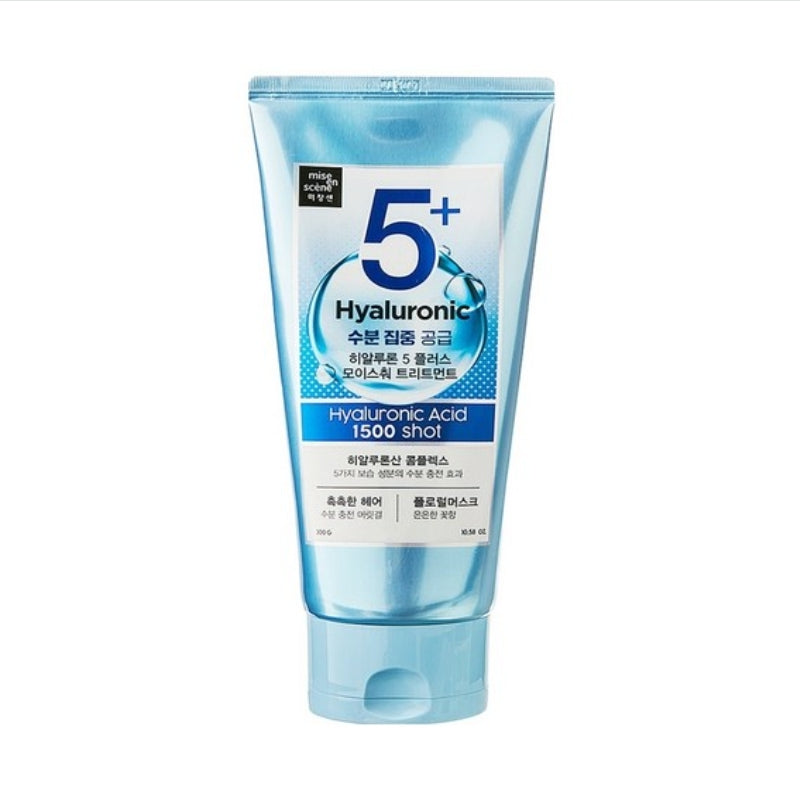 

Mise En Scene Hyaluronic 5 Plus Moisture Hair Treatment 300ml*1Pc/2Pcs/3Pcs/4Pcs 1Pc