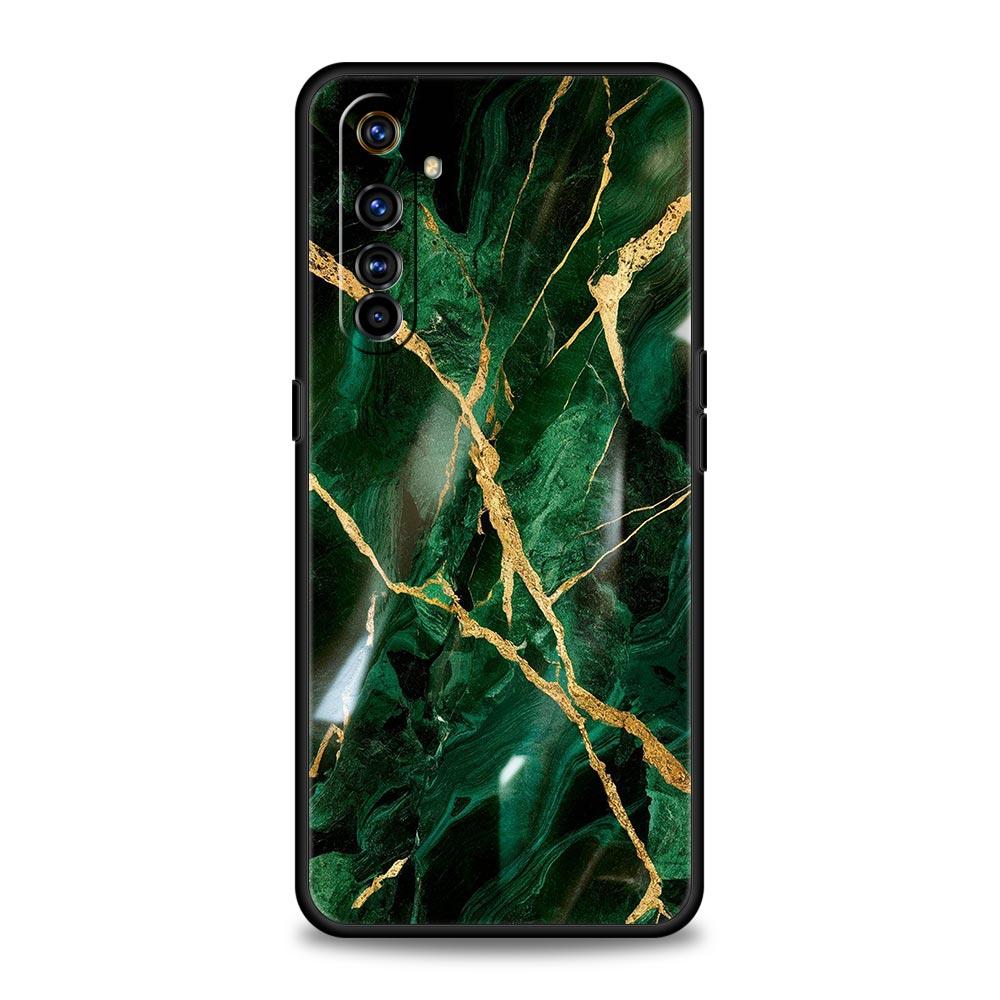 Watercolor Marble Phone Case For Realme 12 11 10 4G 9 8 5G 7 6 GT5 GT3 GT2 Pro Plus C21 C11 C25 C35 GT Neo 2 3 3T 5 Cover
