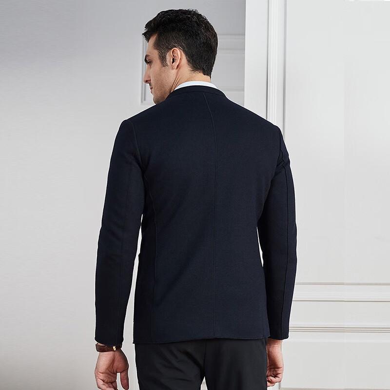 SHANSHAN Men's Wool Blend Business Casual Coat TD8802166