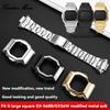 GX-56 Metal Case Strap for Casio G-SHOCK Giant G Large Square GX-56BB GXW-56 Men Bezel Bracelet Silver Gold Black Mod Kit Tools