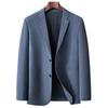 MONTAGUT Men's Ripple Texture Business Casual Suit Jacket