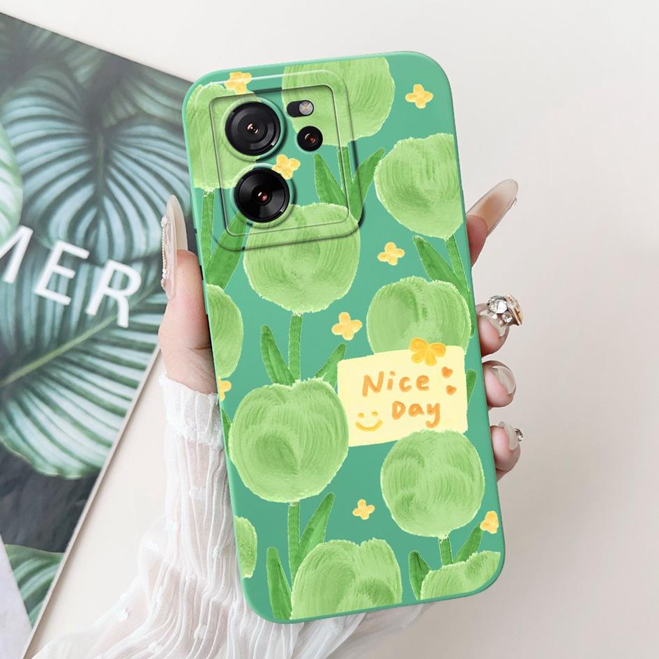 Für Xiaomi 13T 5G Hülle Mi 13T Pro Stoßfeste Abdeckung Niedlicher Panda Cartoon Mattes TPU Handyhülle Für Xiaomi 13T Mi13T Pro 13TPro Funda