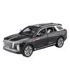 1/24 Hong Qi E-HS9 Pure Electric Large SUV Alloy Metal Diecast Model Home Display Decoration Ornaments Sound and Light Birthday