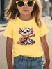 Summer Children's T-shirts Children's Short-sleeved Tops Boy Girls' Tops