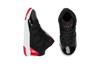 Jordan Max Aura Slip Resistant Cushioning Abrasion Resistant Mid Top Children's Basketball Shoes Black Red AQ9216-006