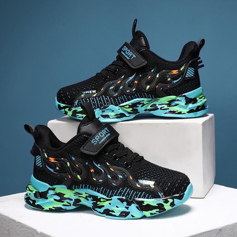 Boys' Shoes 2025 New Spring Children's Dad Sports Middle and Old Children's Spring and Autumn Children's Running Tide Shoes