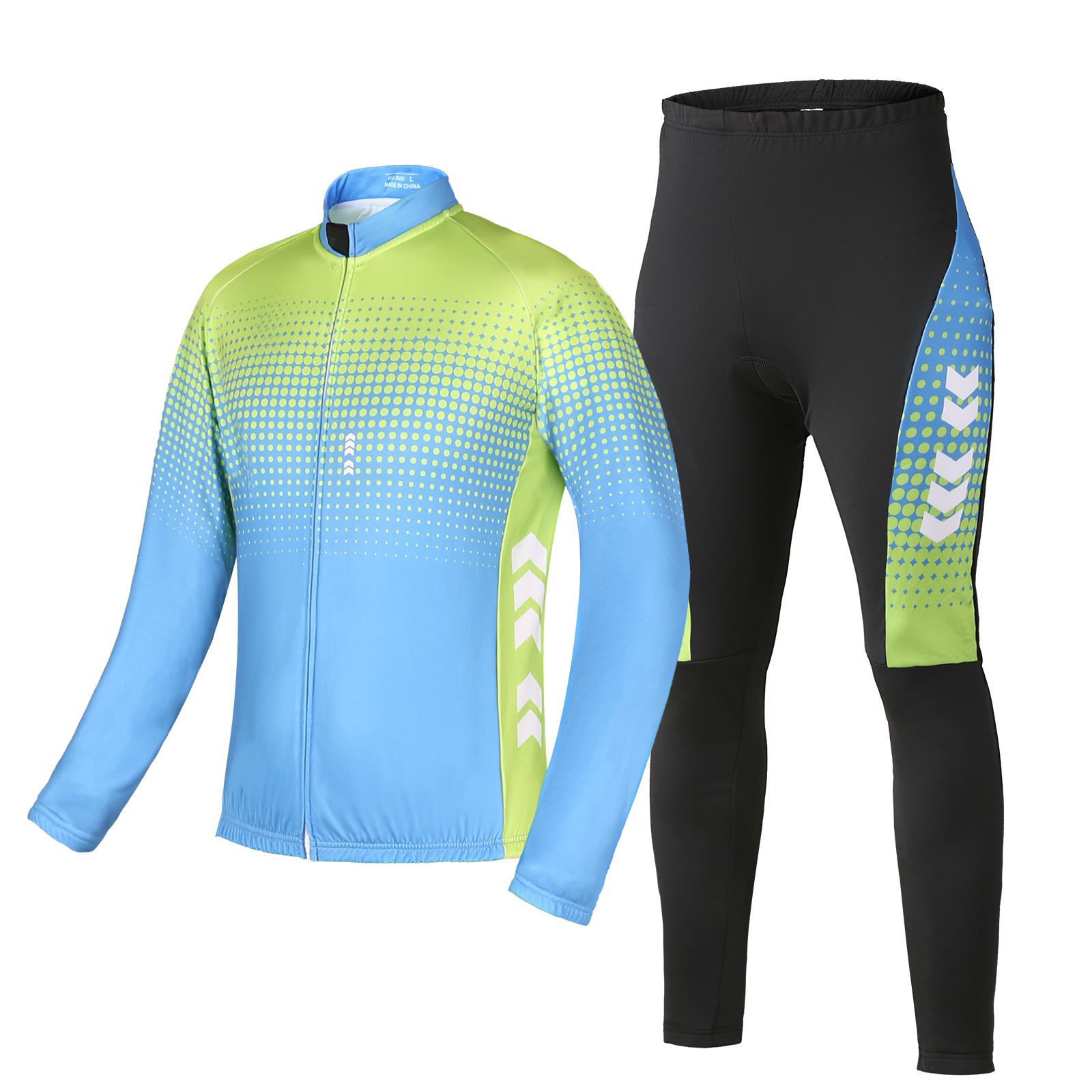 

cycling jersey set XL зелений