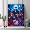 Jujutsu Kaisen Manga & Key Character Set Pattern  3pcs 100% Round Full Drill 5D DIY Diamond Painting Embroidery Cross Stitch Rhinestone Décor