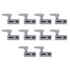 10Set Hinge LED Sensor Light Set Home Cabinet Cupboard Closet Drawer Induction Lamp
