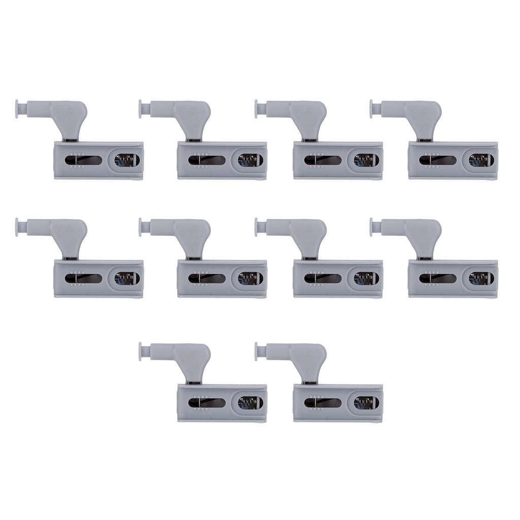 10Set Hinge LED Sensor Light Set Home Cabinet Cupboard Closet Drawer Induction Lamp