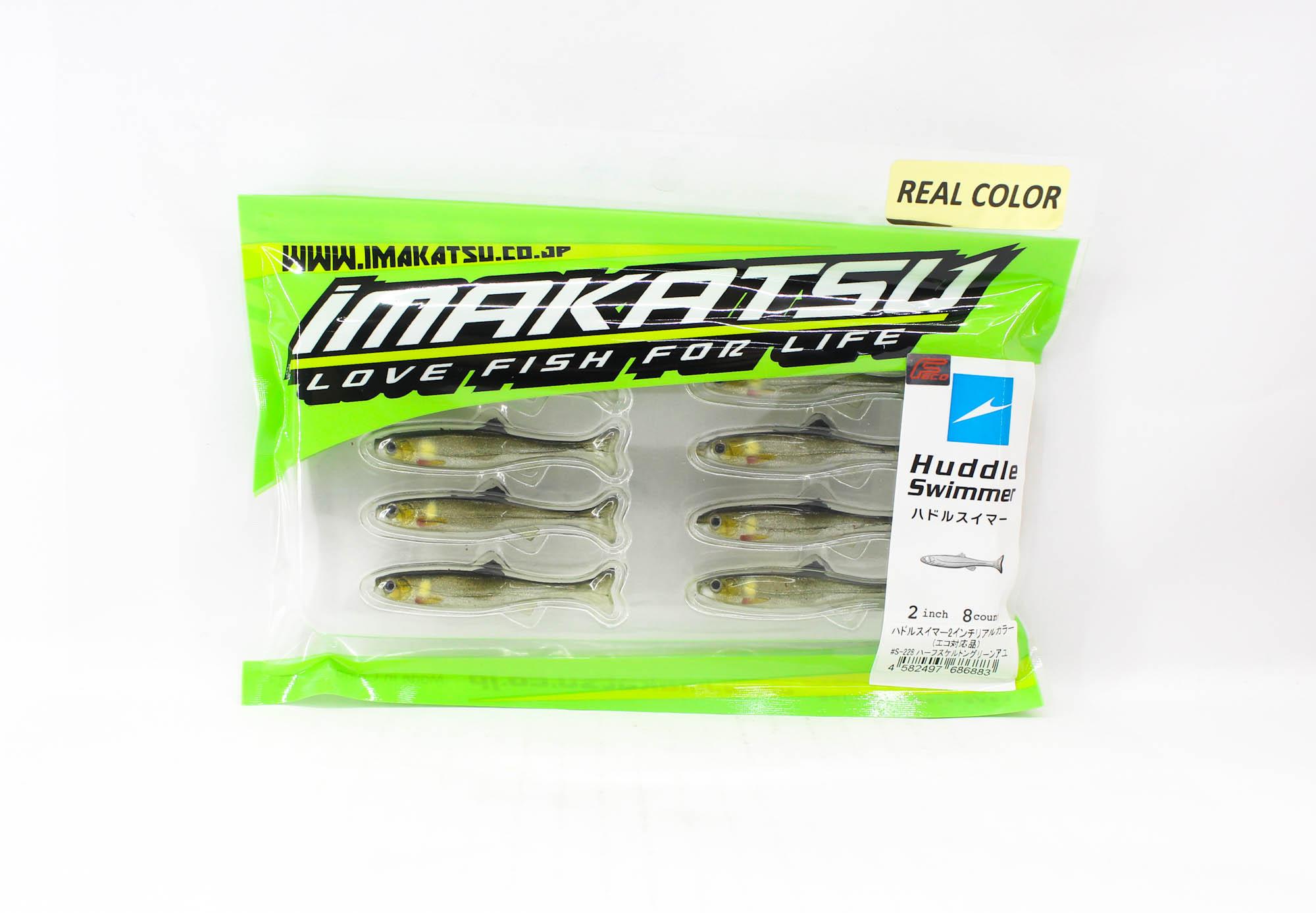 

Мягкая приманка Imakatsu Huddle Swimmer 2 дюйма RC ECO S-228 (6883)
