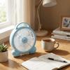 Low Noise Portable Small Table Fan Rechargeable Power Supply Quiet Personal Cooling Fan  Dorm